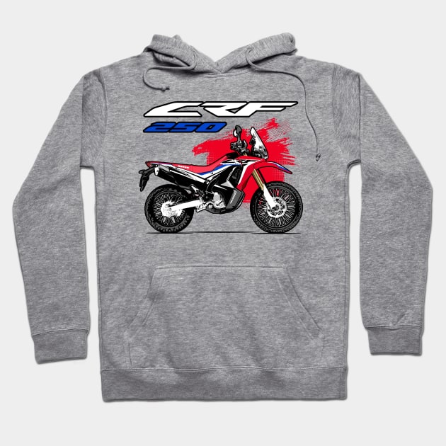 CRF 250 Hoodie by Tomislav Lozić